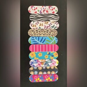 Mini Nail Files Bulk | Dual-Sided | Mixed Prints | Salon & Nail Tech | 10–200